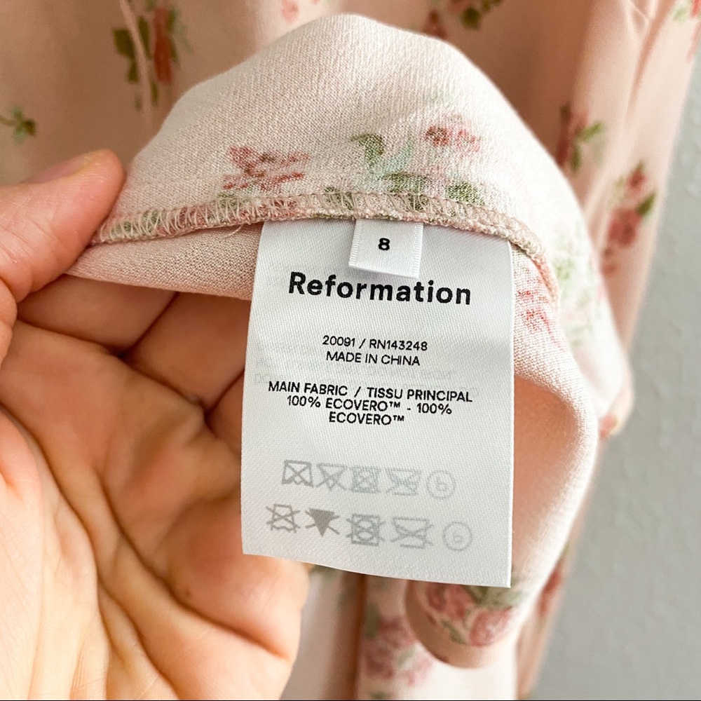 Reformation Lauryl Floral Midi Dress in Size 8 ๐ - Picture 6 of 11